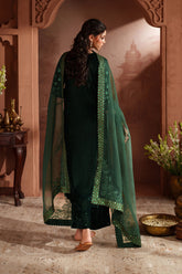 Velvet winter festive outfit Pakistan